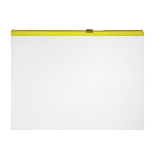 Набор 4 шт. 4 цв. Папка-конверт на молнии формат А5 120мкр прозрачная молния 24*17см - Calligrata фото 3