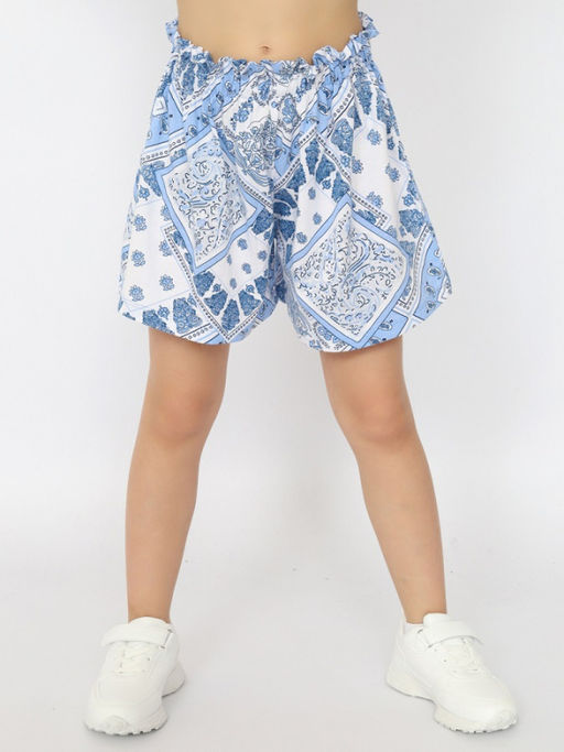 CRB wear/ CSKG 70473-43-398 Шорты для девочки,голубой/Ex.Cherubino
