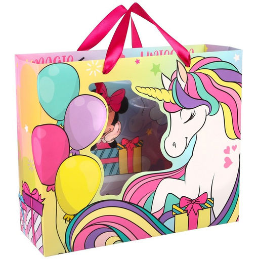 Пакет подарочный с пластиковым окном, 31 х 26 х 11 см, Минни Маус - Disney фото 18