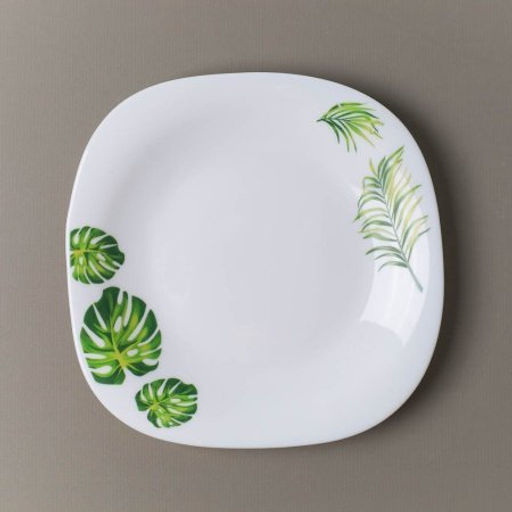 Тарелка квадратная 200 мм / FP-80XN (7242) /уп 6/48/ Монстера - Галеонтрейд фото 4