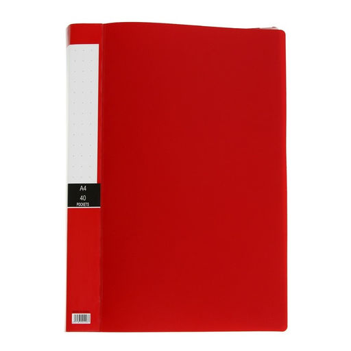 Папка с 40 вкладышами Calligrata А4, 400мкм, МИКС  фото 9