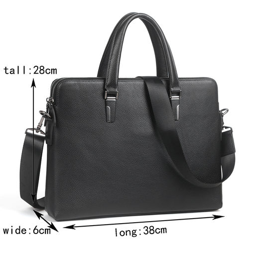 Сумка мужская, кожа, MIRONPAN 89356 Черный  фото 2