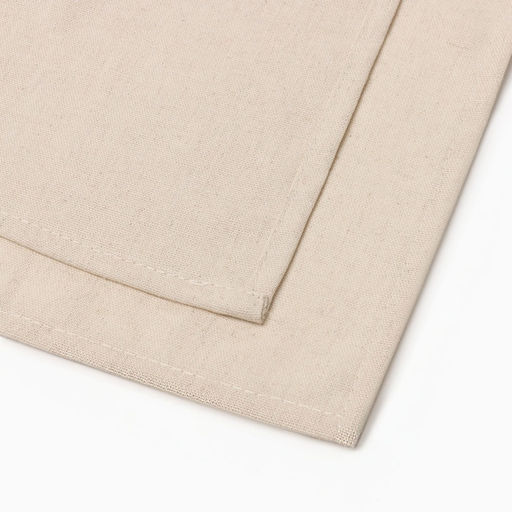 Фартук «Этель» ECO, молочный, 60×70 см, 70% хлопок, 30% лён, 190 г/м²
