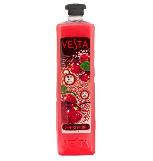 VESTA пена д/ванн 1л Зимняя вишня