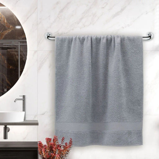 Махровое полотенце АЗ Самур м4030_11 S 30* 70 сер - Bravo фото 3