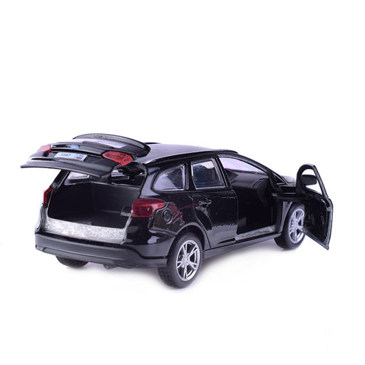 Машина металл Ford Focus Turnier 12 см. (откр. двер, баг, черный) инерц., в коробке