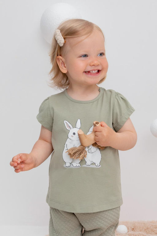 КР 302260/оливковый хаки к435 фуфайка д/дев яс