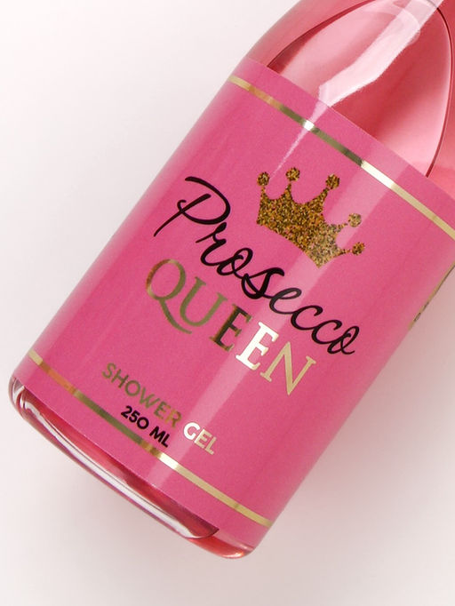 Гель для душа шампанское Prosecco Queen, 250 мл, Чистое счастье  фото 4
