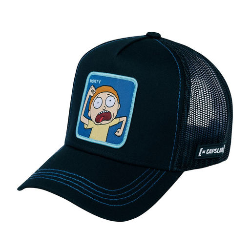 Бейсболка CAPSLAB арт. CL/REM/1/MOR1 Rick and Morty Run Morty (черный)