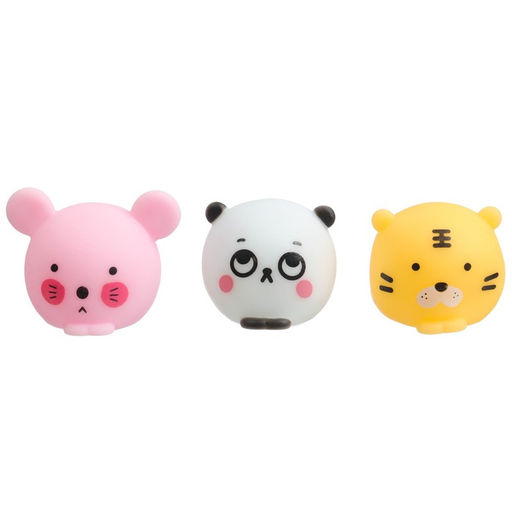 Игрушки для ванны Крошка Я «Кругляшики», мягкий пазл, сачок, набор 5 шт.