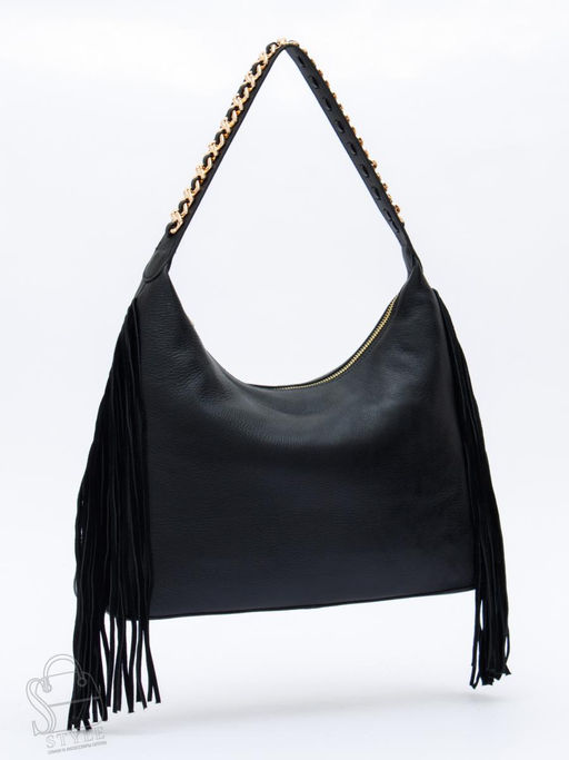 Сумка женская кожаная 1028L black Polina&Eiterou  в Новосибирске