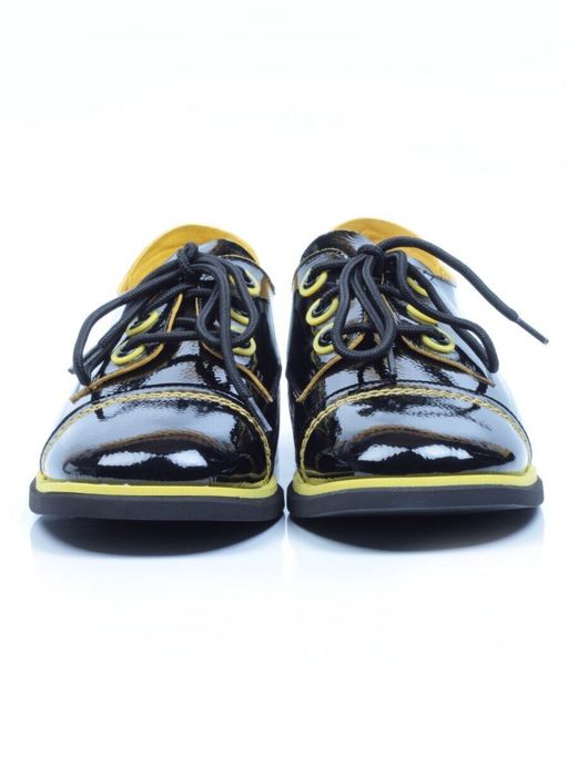 03-H491-H11-F384 BLACK Полуботинки женские (натуральная кожа) - Фабричный китай фото 8