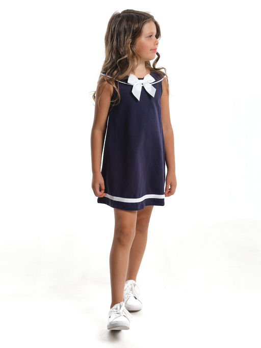 Платье для девочки UD 1427 синий - Mini maxi фото 8