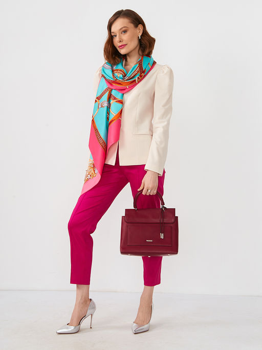 Большой, мягкий, тонкий и очень нежный двусторонний платок с рисунком. - Tantino фото 3