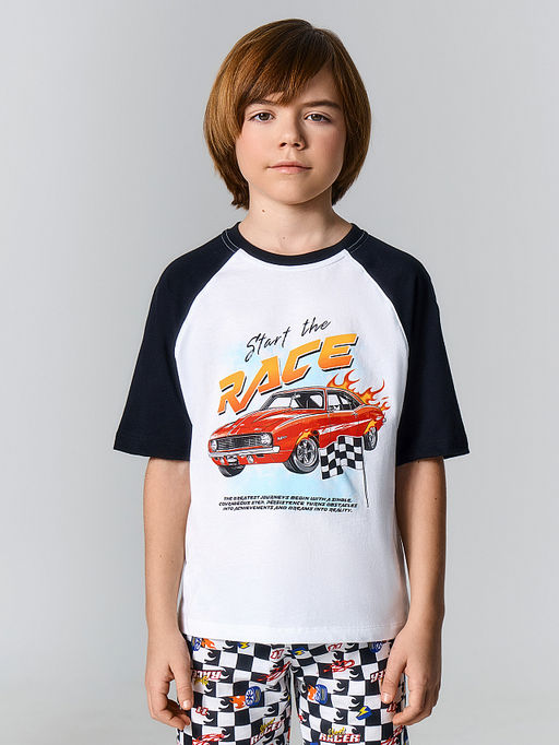 КОМПЛЕКТ ДЛЯ МАЛЬЧИКОВ (ДЖЕМПЕР, БРЮКИ) - Mark formelle фото 5