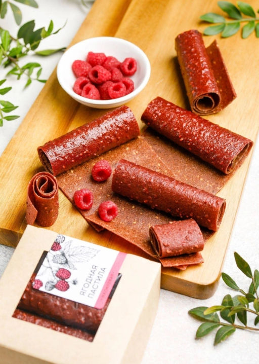 ? Москва ? Ягодная пастила малиновая, 100 г - Сибирский кедр фото 2