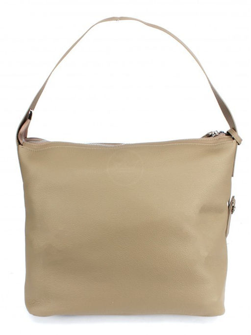 Сумка женская натуральная кожа GU 2066-77709, 1отд, бежевый SALE 264025 - Adelia фото 2