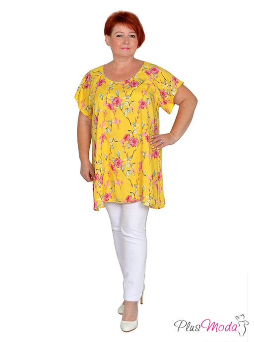 Туника Модель №1453 размеры 44-84 - Plusmoda фото 5