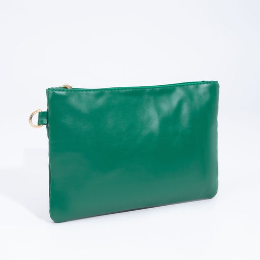 Сумка-клатч на молнии, цвет зелёный - Simaland фото 2