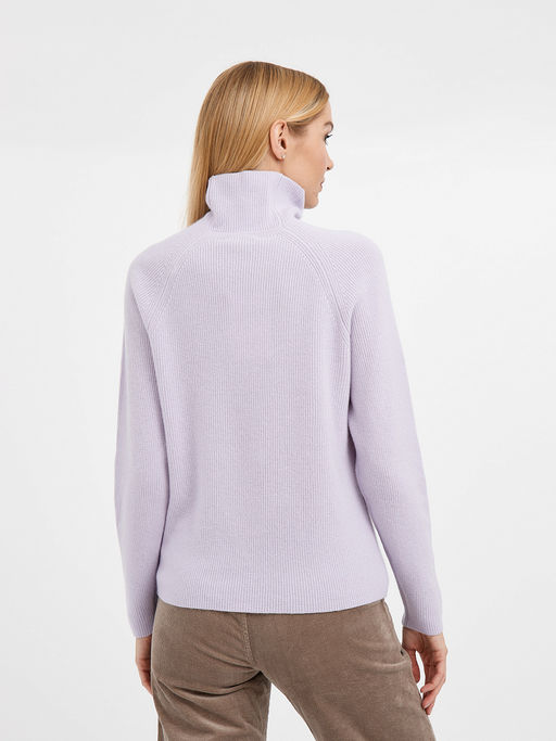 водолазка женская сиреневая из шерсти - Glenfield фото 8