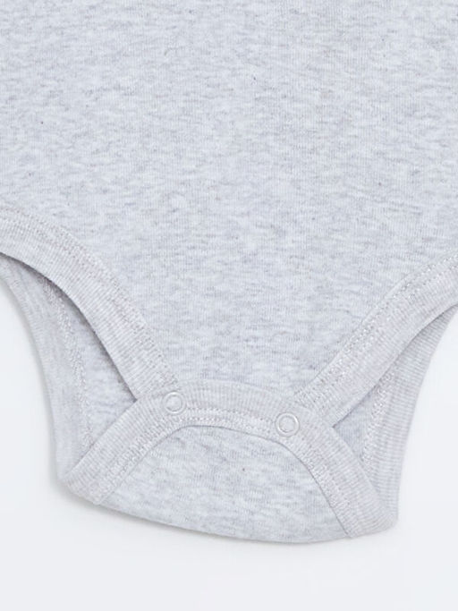 Bisiklet Yaka Erkek Bebek ??t??tl? Body