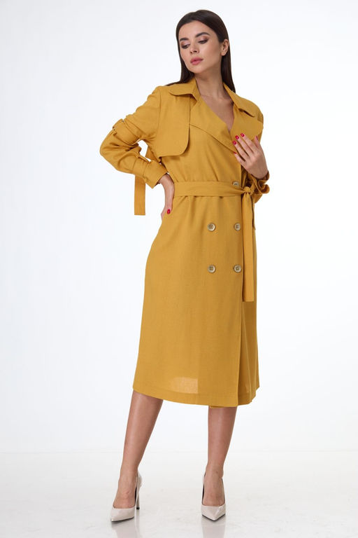 Плащ ANELLI 1029 янтарь  фото 4