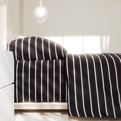 Постельное бельё 2-спальное «Этель» Black stripes, поплин