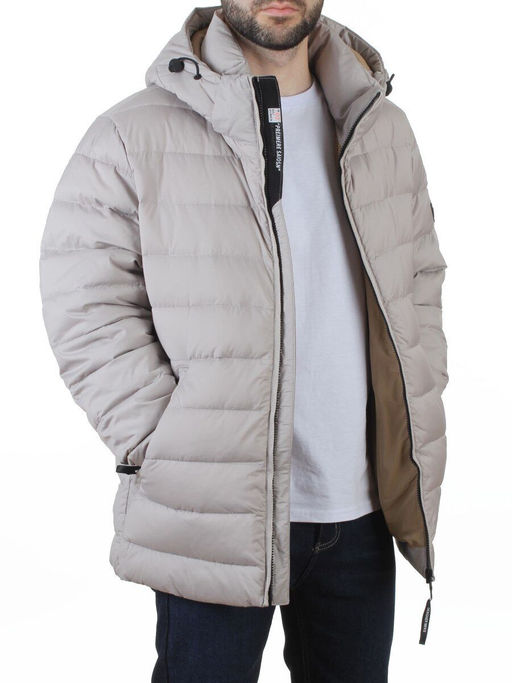 6001 LT. GRAY Куртка мужская зимняя (200 гр. холлофайбер)