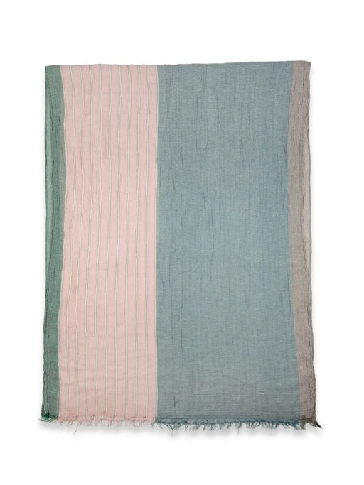 Палантин из вискозы с бахромой