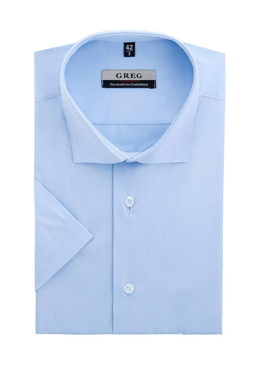Сорочка мужская короткий рукав GREG 210/109/CL/Z  фото 2