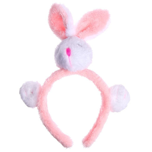 Карнавальный ободок Заяц, цвета МИКС - Simaland фото 2