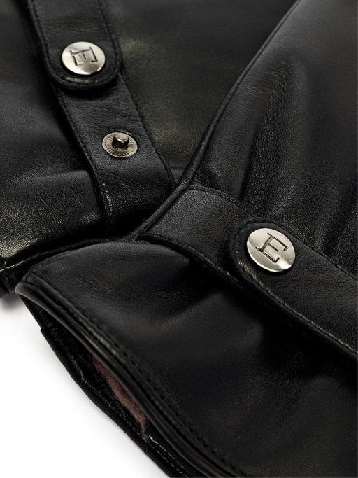 Рукавицы мужские н/м крол IS575 black - Eleganzza фото 3