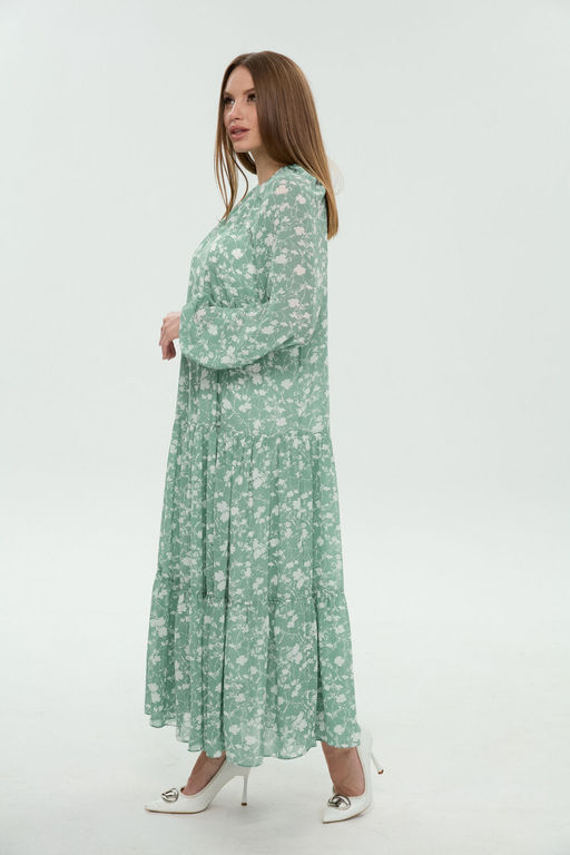 Платье NIKVA н1025-2 мята  фото 8