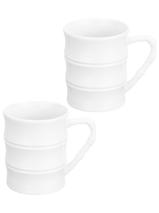 Набор кружек 2 пр. 300 мл 11,5*8*9,5 см Бамбук, фарфор - Elan gallery фото 3