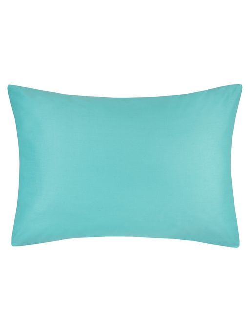 Наволочка 2 шт 50х70 см Моноспейс бирюзовый - Ecotex фото 3