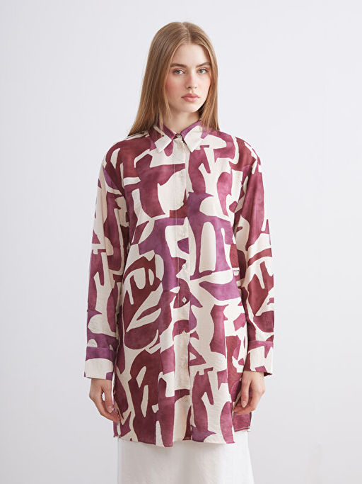 Desenli Kad?n G?mlek Tunik