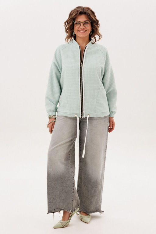 Бомбер ANELLI 1778.1 светло зеленый  фото 3