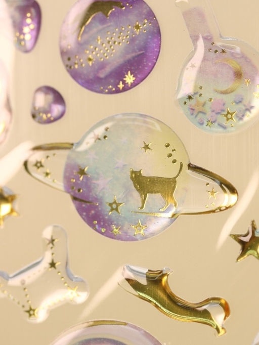 Наклейки "Lunar cat"