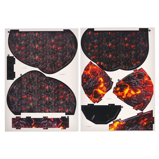 Конструтор из пенокартона Строение вулкана - Эврики фото 4