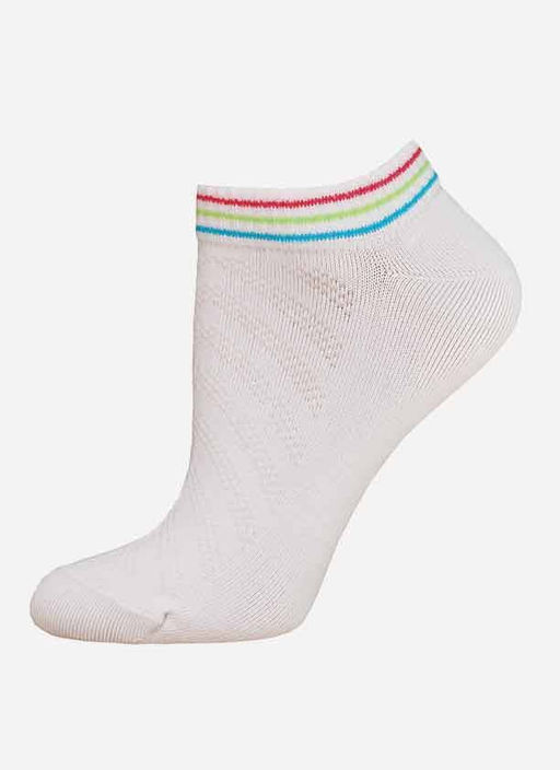 Цена за 2 пары Носки короткие Conte Elegant, белый  фото 4