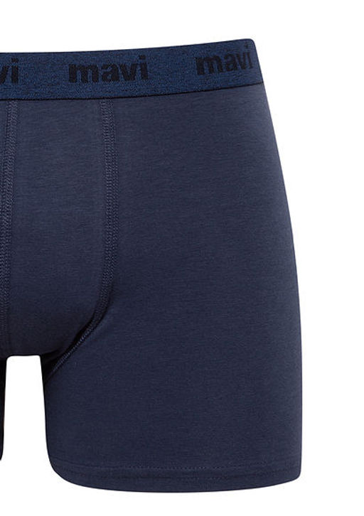 Lacivert Basic Boxer - Mavi фото 2