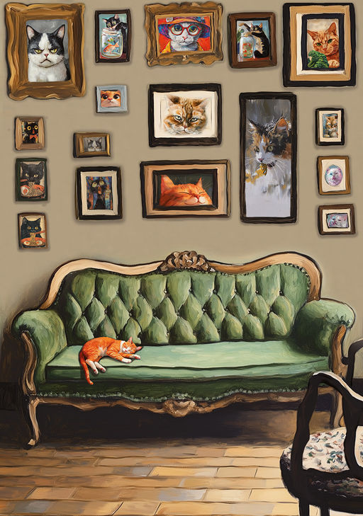 ФРЕЯ Пазл 1000 элемент. PZL-1000/81 Гостинная галерея