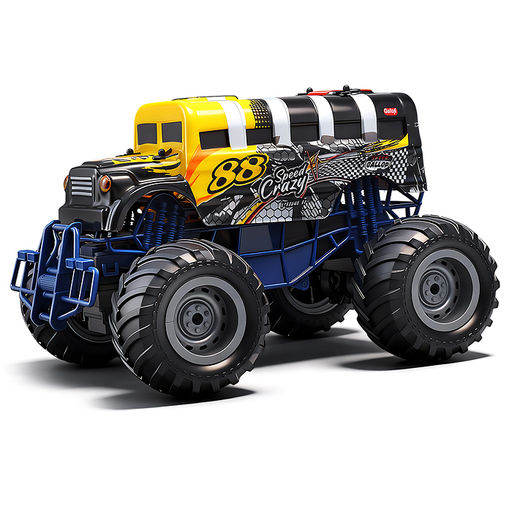 Машина "Монстр автобус" р/у, 27 MHz, в коробке