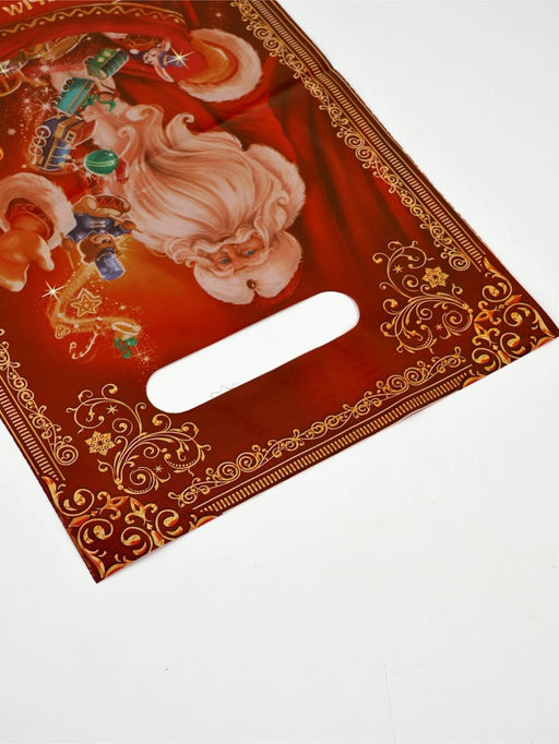 Набор подарочных пакетов, полиэтилен, 4 вида, 20 шт., «Новый год», 20×30 см