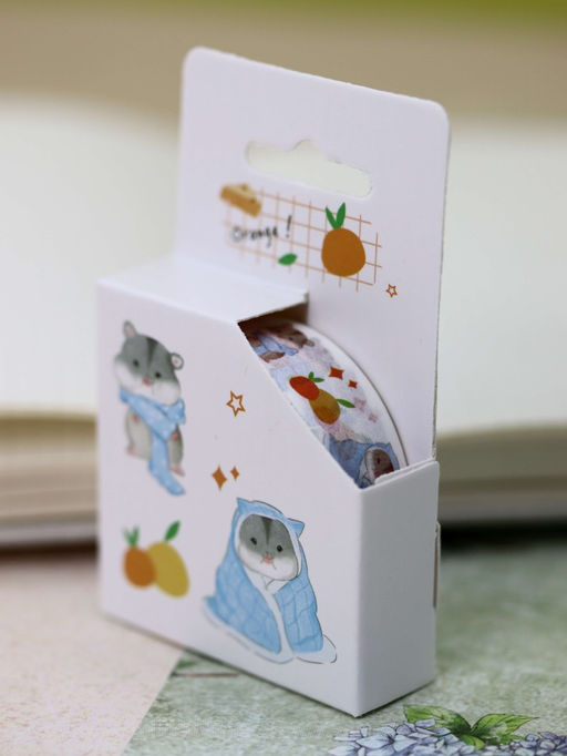 Декоративный скотч Hamster, orange