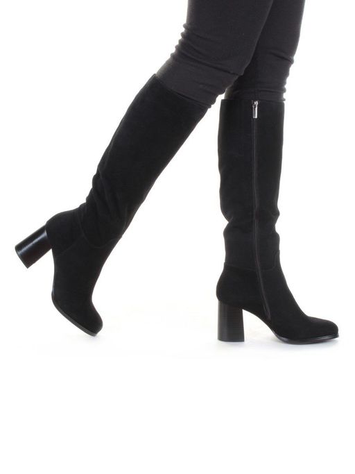 02-K83-B1 BLACK Сапоги зимние женские - No name фото 3