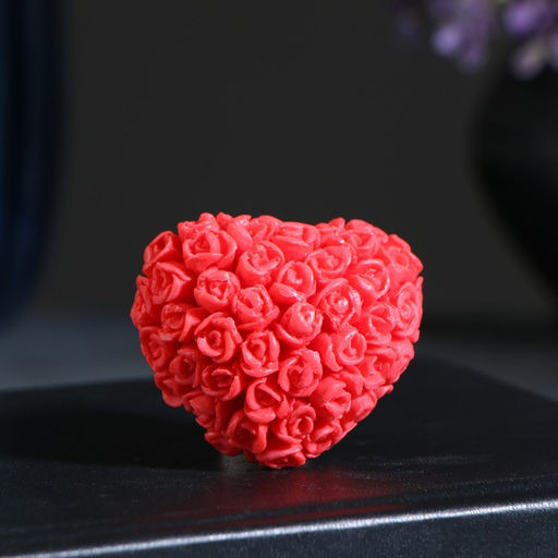 Фигурное мыло «Сердце в розах» 30 г