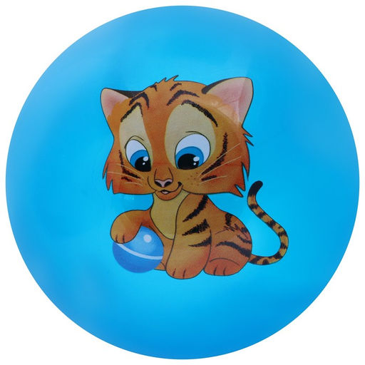 Мяч детский ZABIAKA Тигруля, d=22 см, 60 г, цвет МИКС  фото 4