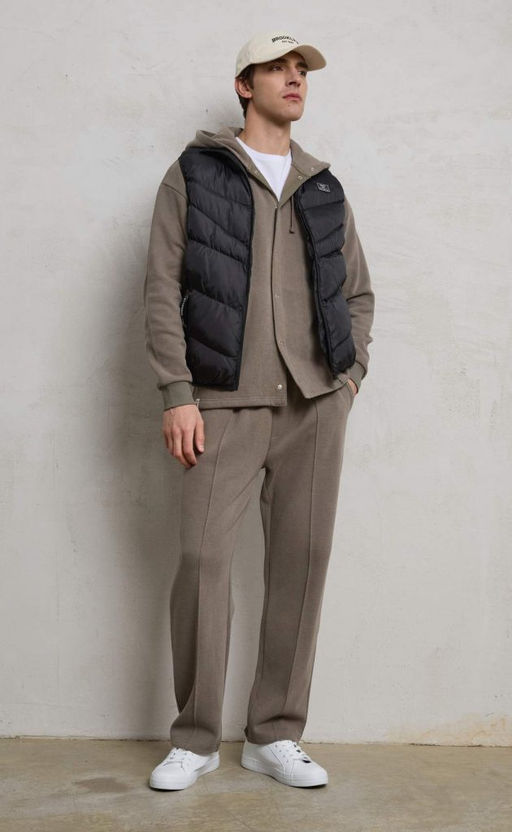 Брюки спорт P411-0808 beige - Primm фото 2