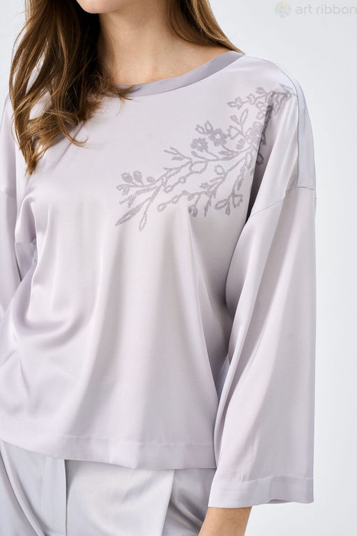 М1133T блузка женская - Art ribbon фото 5